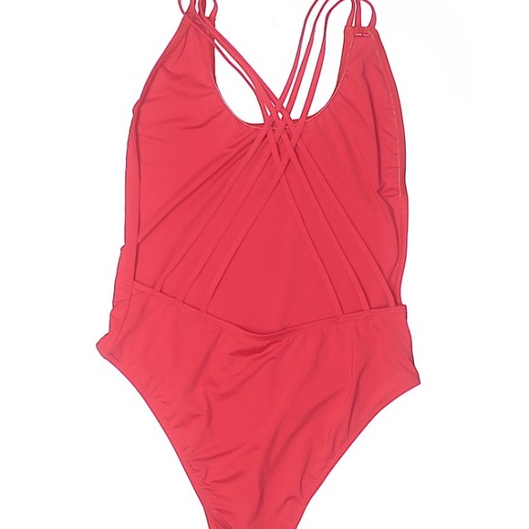 Rescue Me Red One-piece NWOT - Picture 5 of 6